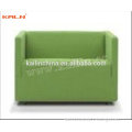 KL-S045 best price durable new general leather fabric set OEM factory directly sell green material office sofa